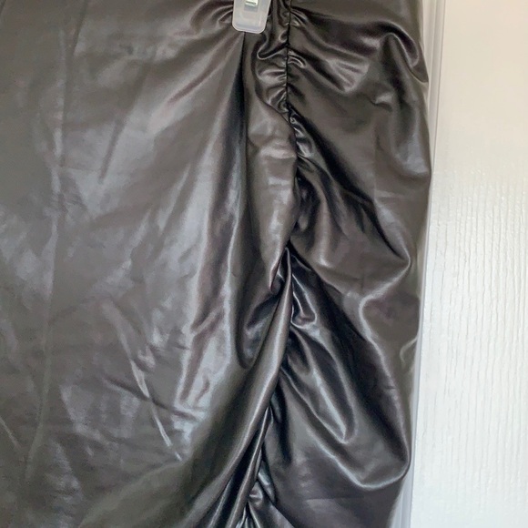MXM Pleather Skirt - Picture 3 of 6